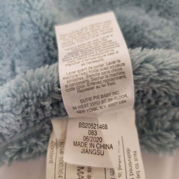 Sandy & Simon Gray Elephant Heaven Sent Lovey Plush Security Blanket - Picture 8 of 11